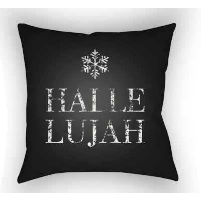 Hallelujah Indoor/Outdoor Throw Pillow