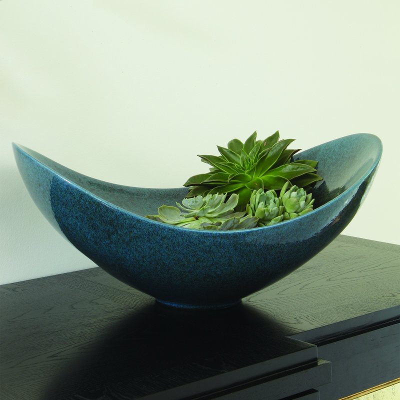 Swoop Ceramic Decorative Bowl, Celestial