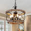 Lustre tambour en bois massif à 5 lumières Reback avec détails en métal-1437944102-1467987811-1422312813
