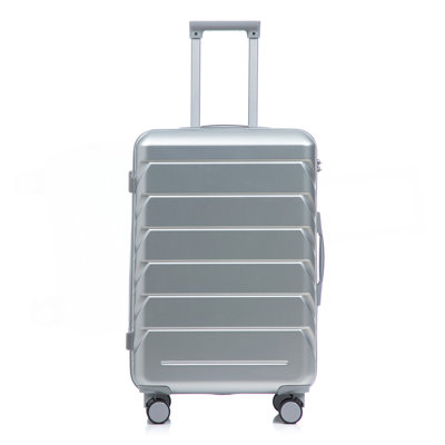 28 Inch ABS Hard Shell Large Travel Checked Luggage - Scratch Resistant Surface Four Multi-Directional Wheels