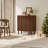 Seyla 31" Sideboard Buffet Cabinet Fluted Door with 2 Adjustable Shelves & Solid Wood Leg Credenza Accent Cabinet For Living Room Entryway Dining Room-195232178-195232181