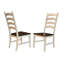 Chaise d'appoint en bois massif Matanzas