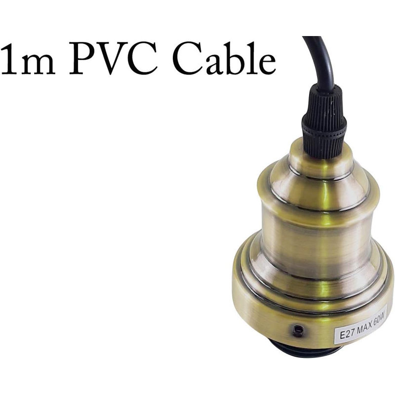 3 - Light Dome Pendant, Brushed Brass