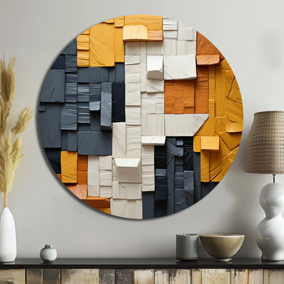 Colpitt - Abstract Round Metal Art