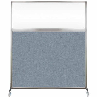Hush Screen Office Partition - Clear Window