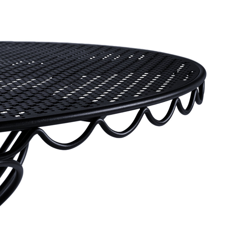 Outdoor Dining Table, Black