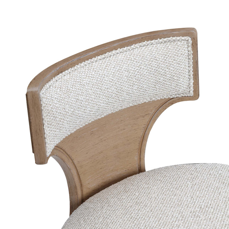 West Kensington Vanity Chair, Medium Yellow Wood