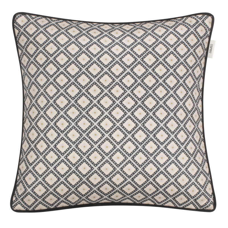 Geometric Square Cushion