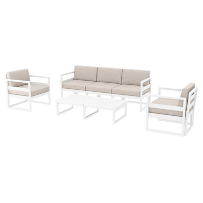 Lane 5 - Person Patio Conversation Set with Cushions