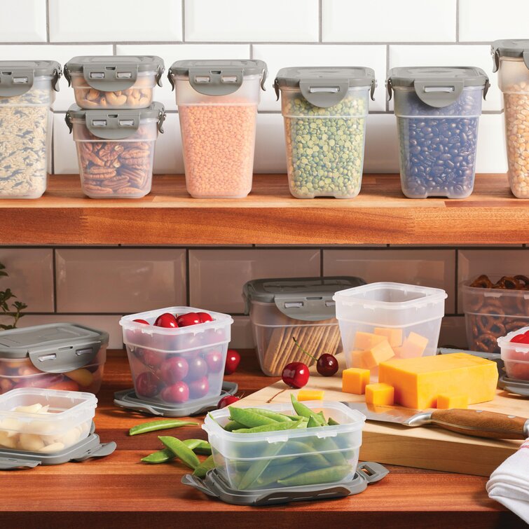 Rachael Ray Leak-Proof Stacking 15 Container Food Storage Set & Reviews