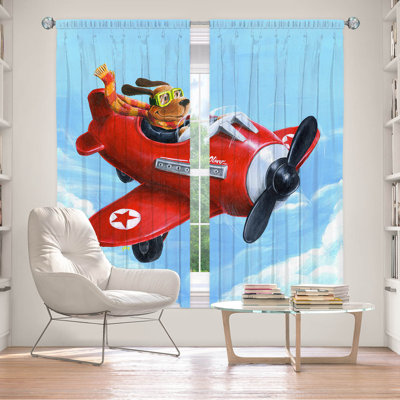 Delaughter Room Darkening Curtain Pair