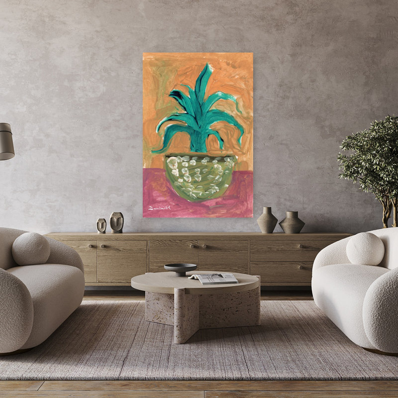 Art contemporain contemporain, H 48 po x l 32 po