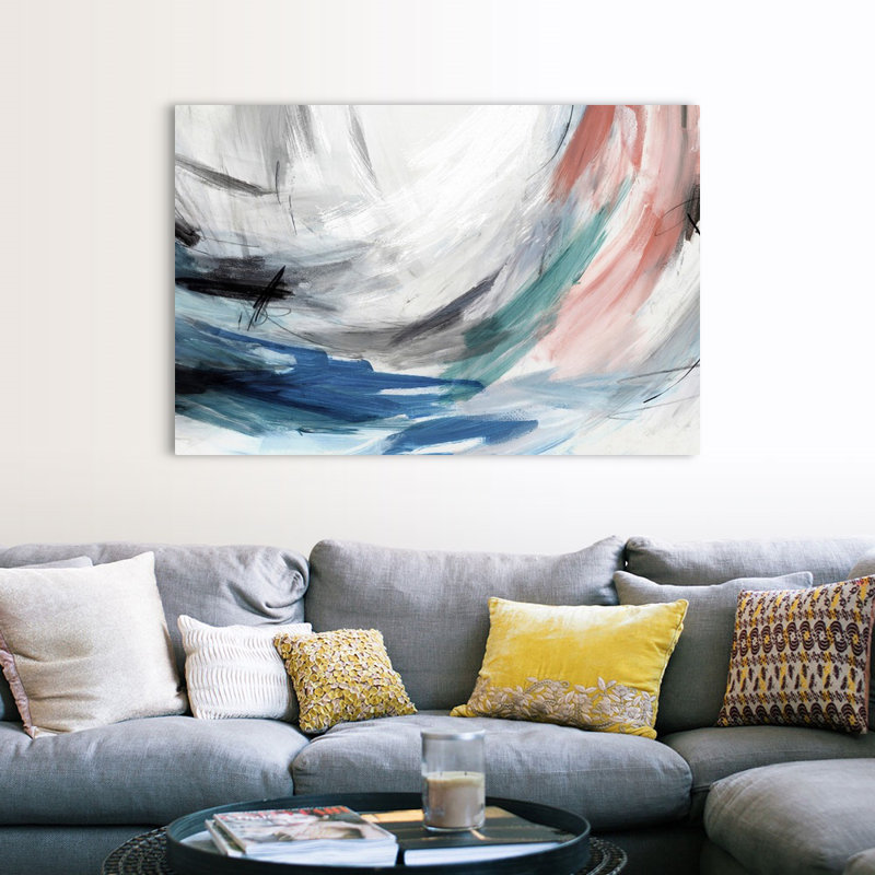 Reproduction d’art sur toile « sleetouts nights II » par PI studio, H 40 po x l 60 po x P 1,25 po, Toile tendue