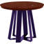 ARS Round Walnut Wood Dining Table-21385681