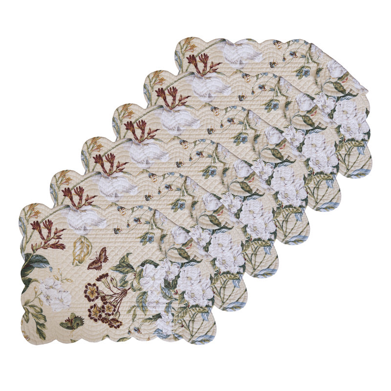 Ensemble de 6 napperons Garden Images
