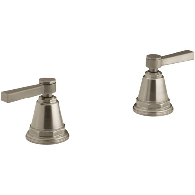 Pinstripe Pure Deck-Mount High-Flow Bath Valve Trim
