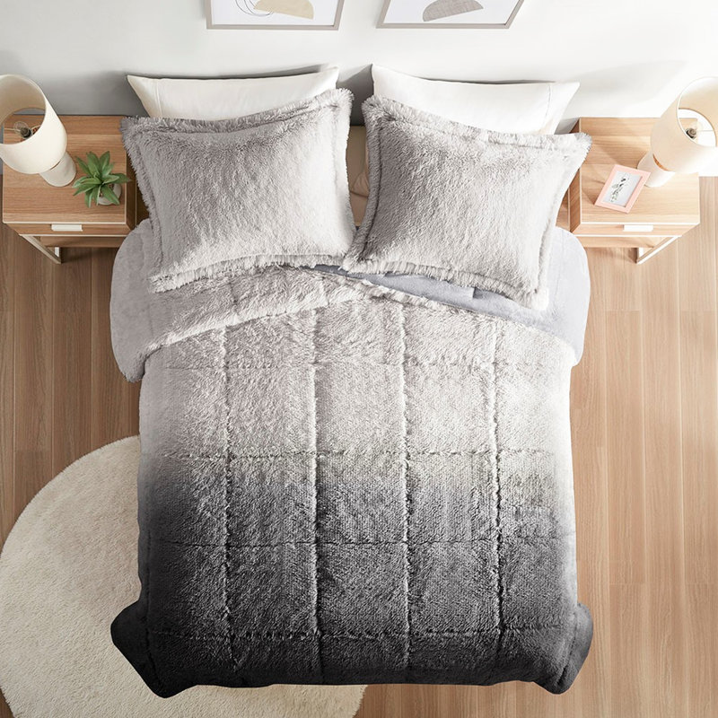 Édredon à poils longs Ombre