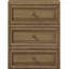 Table de chevet 3 tiroirs Almond-1281009567