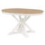 Table de salle à manger rétro avec rallonge fonctionnelle de 12 po pour salle à manger et salon-2137181246-2137181243