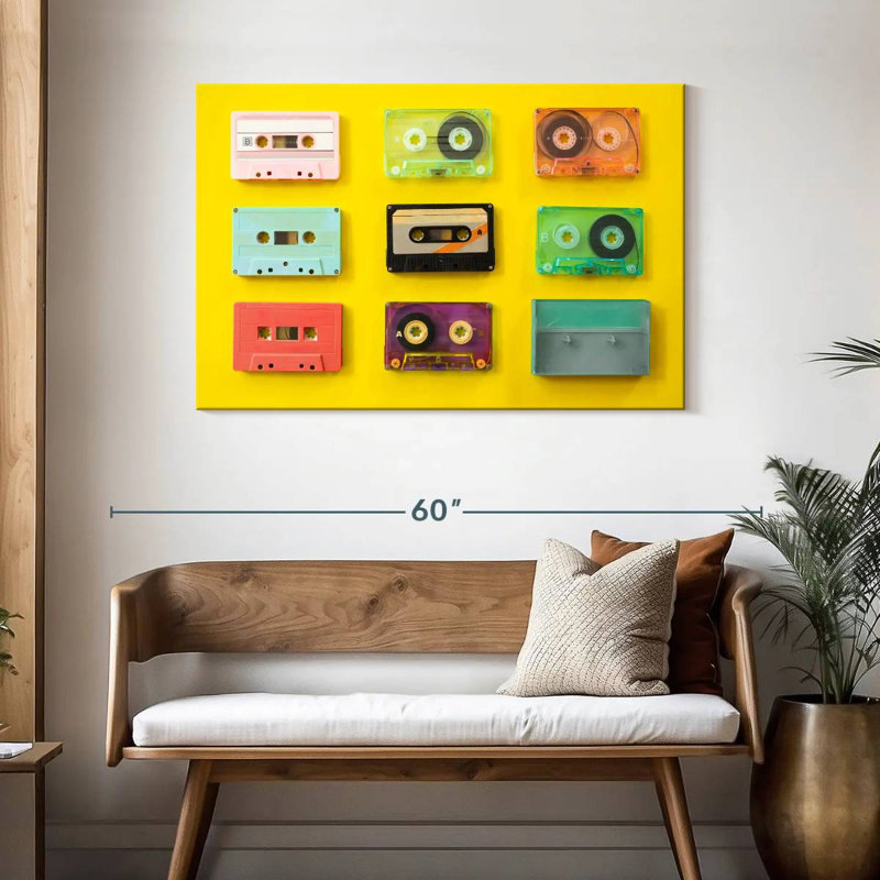 Abarca Cassette Tape Recorders, 30" H x 45" W