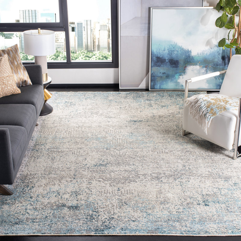 Tapis gris Dream / Dream Dream, Rectangle 8 pi x 10 pi