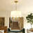 3 - Light Drum Kitchen Island Pendant Light