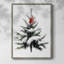 «Christmas Holiday Art», reproduction encadrée CECL - bois massif-1700217151