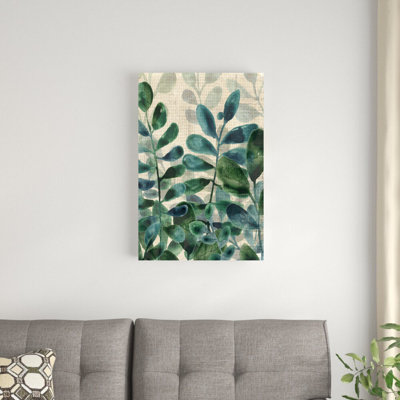 «Verdant Sophistication III» par June Erica Vess, reproduction d'art sur toile tendue
