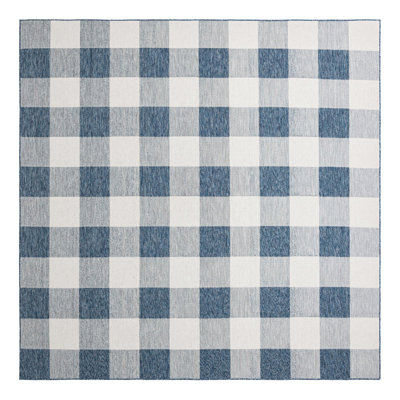 Talih Gingham Indoor / Outdoor Rug
