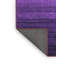 Tapis abstrait en laine et polyester tissé à la machine à motif abstrait en mauve-789135514