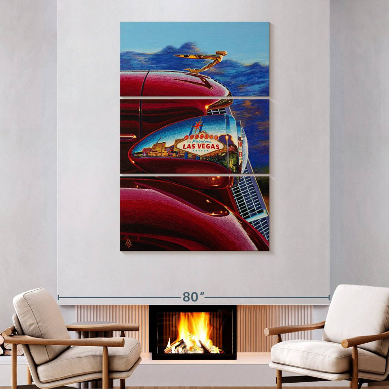 Las Vegas A World Of Difference, 74" H x 48" W