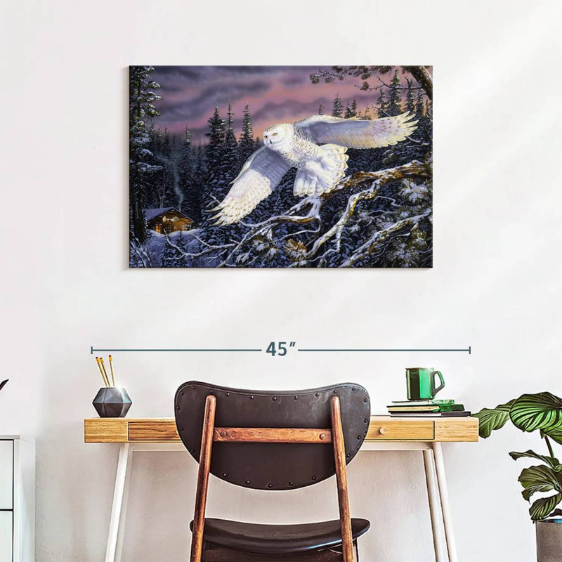 Brampt Whisper On The Wind, 24" H x 36" W