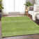 Premium Machine Washable Prisco Lime Rug