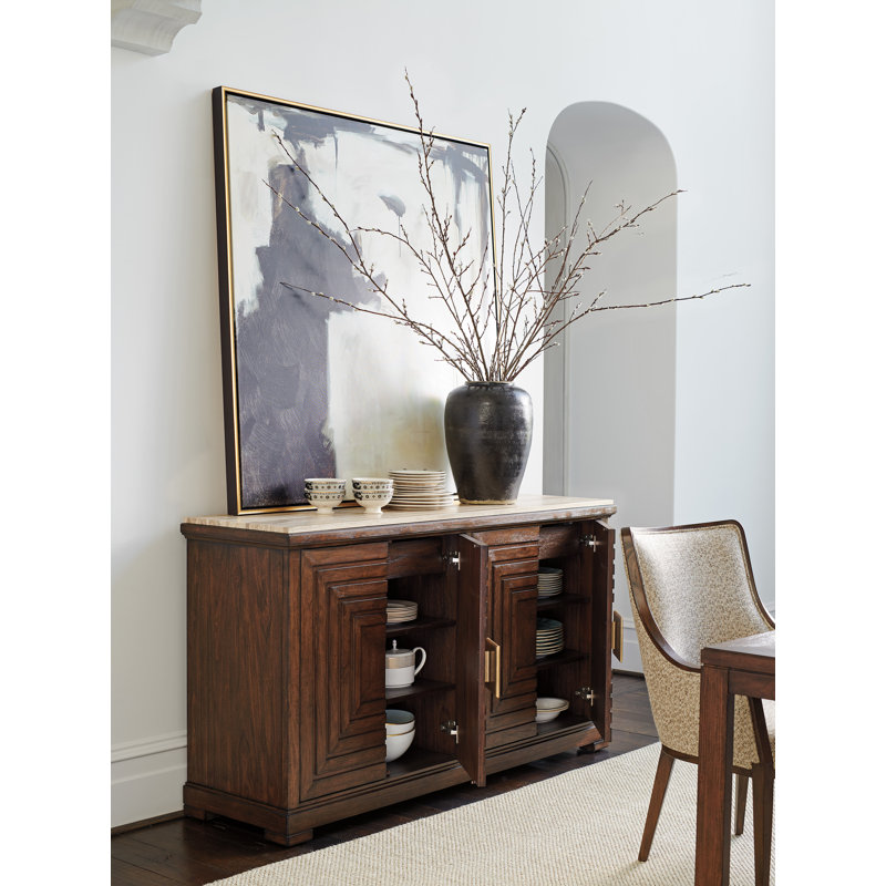 Silverado Los Gatos Buffet With Stone Top