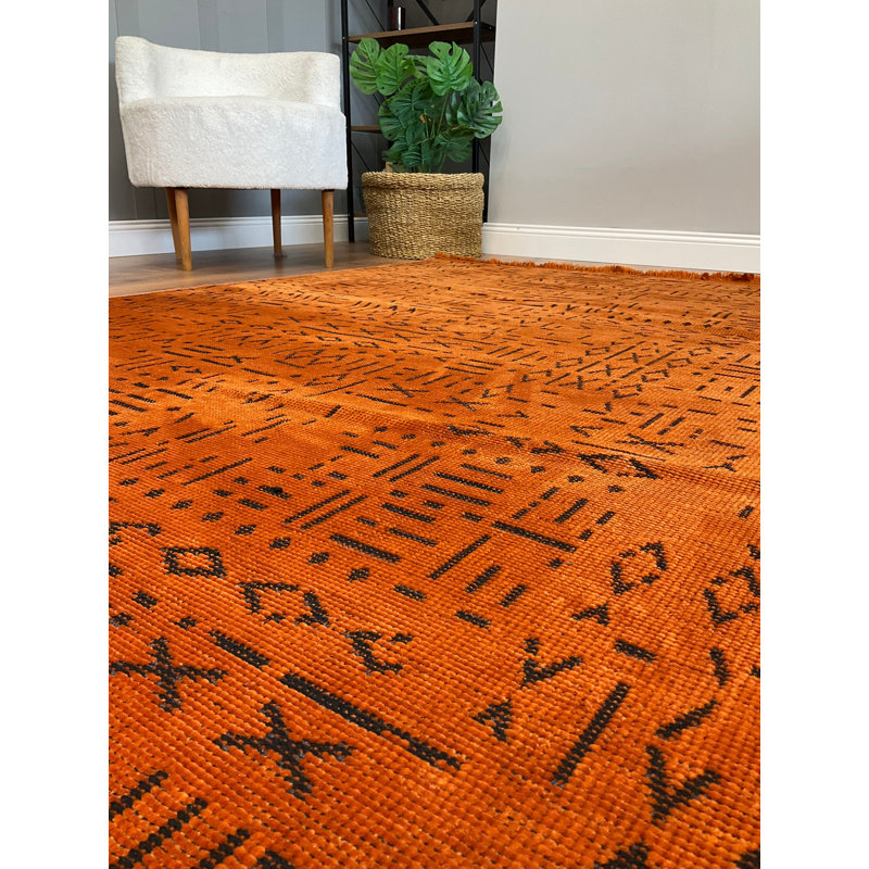 Amiliya Solid Colour Chenille Area Rug, Rectangle 120 x 180cm
