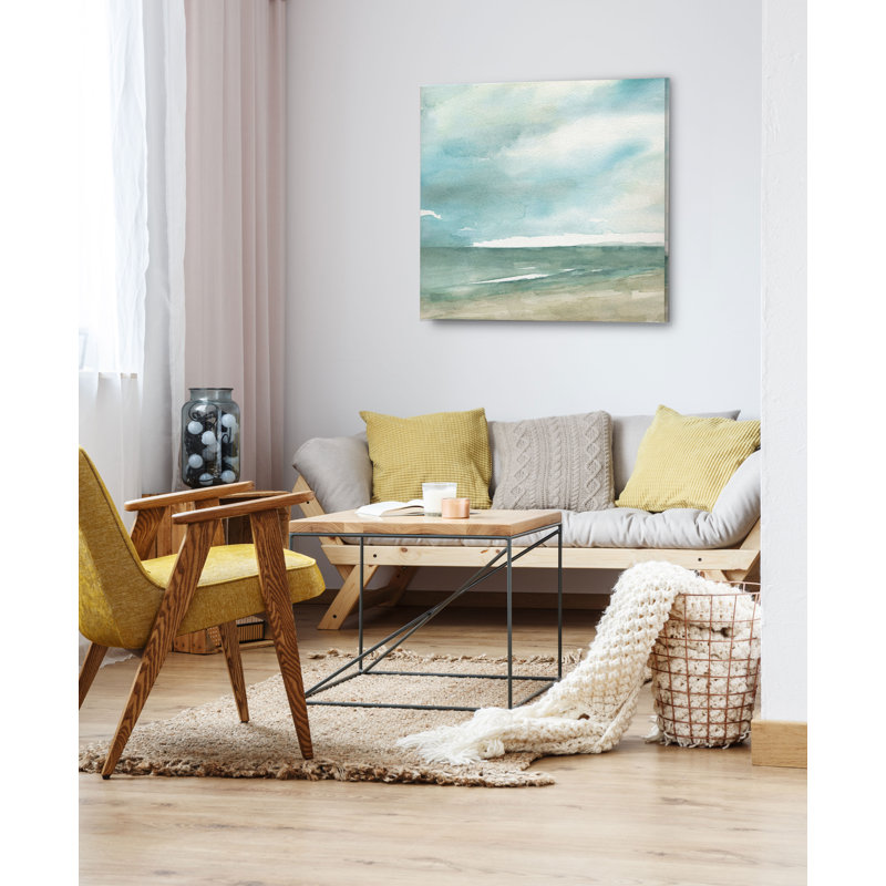 Tranquil Seas - impression, H 24 po x l 24 po x P 1,5 po, Toile tendue