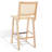 Atticus Counter Stool with Solid Wood Frame-689512201-732015849