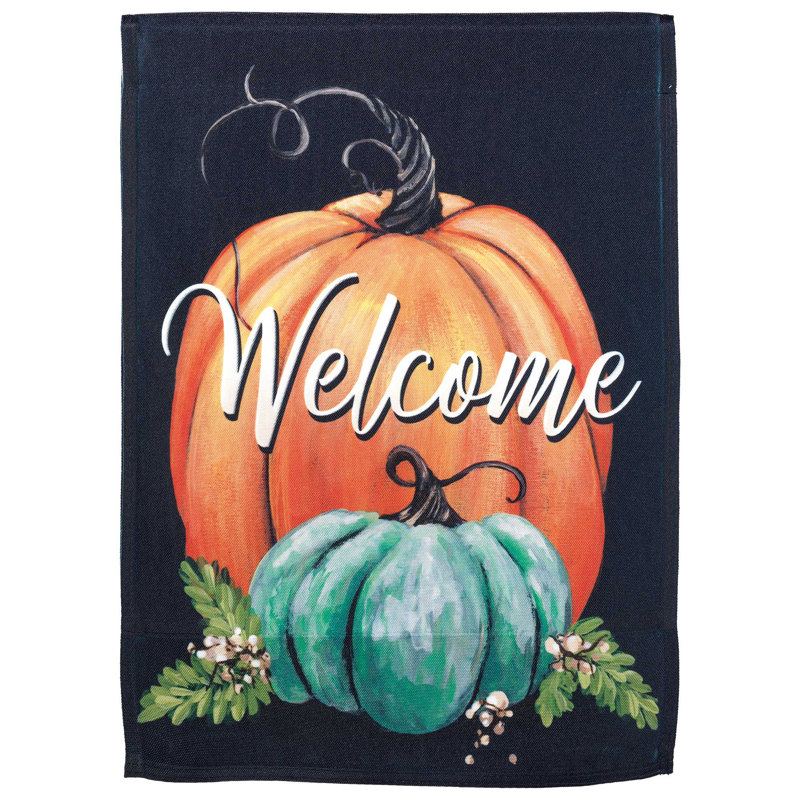 Drapeau de jardin en polyester 44 po x 30 po Agridaki, H 18 po x l 13 po