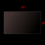 Miroir de salle de bain mural 60X36inch