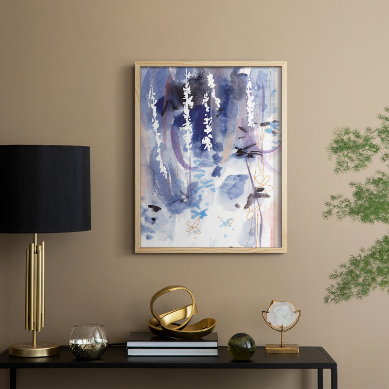 «Late Night Breeze II», reproduction encadrée - bois massif