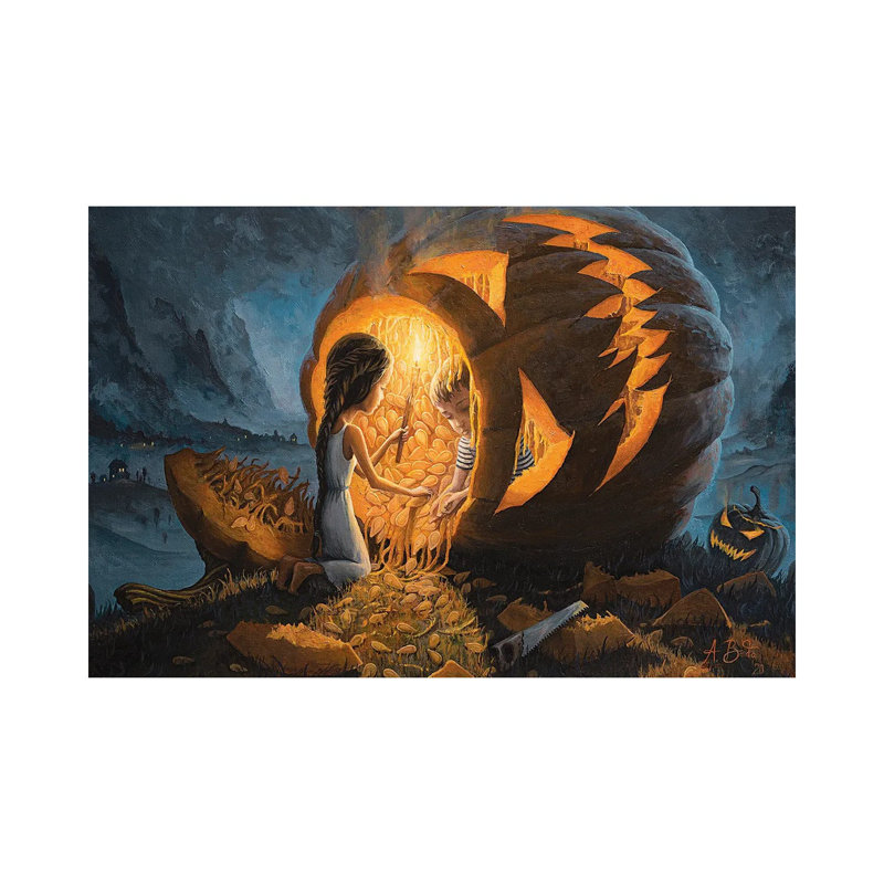 The Night We Scared All The Demons by Adrian Borda - Wrapped Canvas Gallery-Wrapped Canvas Giclée, Wrapped Canvas