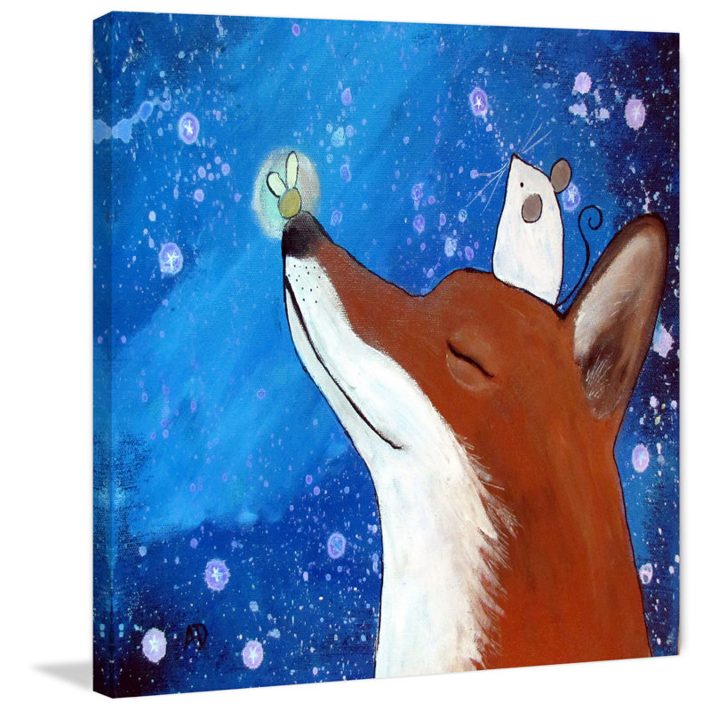 «Firefly On Nose», reproduction sur toile tendue, 40 po x 40 po
