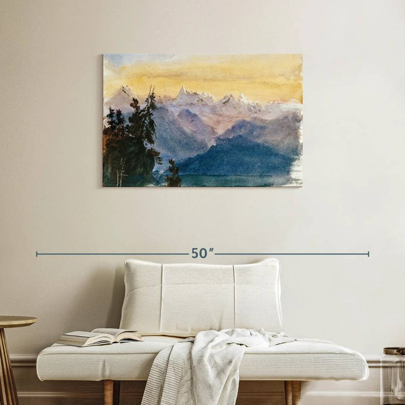 Alvord View From Mount Pilatus 1870, 24" H x 36" W