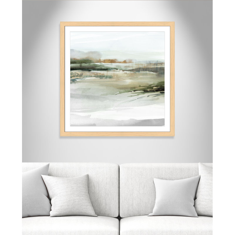 «Prologue II» par Isabelle Z, L 37,5 po x H 37,5 po, Imprimé mat, Naturel