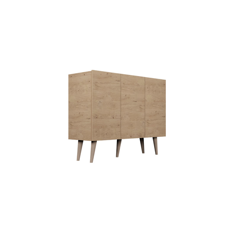 Kaylani 120cm Sideboard, Artisan Oak