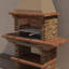Mediterrani Masonry BBQ - Charcoal-989523368
