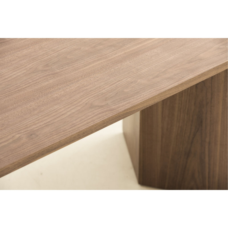 Console Mid-Century moderne en noyer