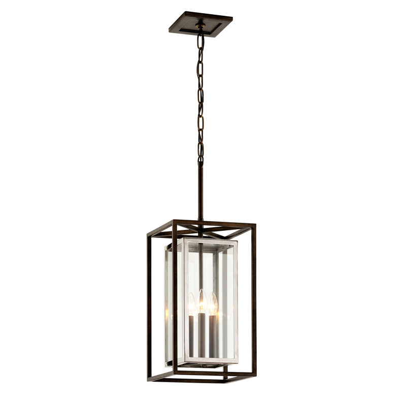 Lanterne suspendue d'extérieur 3 lumières Morgan