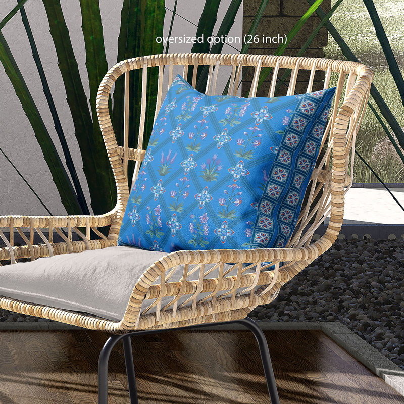 Reversible Throw Pillow, 16" x 16"