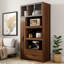 Armoire de cuisine 70,87 "multifonctionnelle avec tablette coulissante, porte en verre et tiroir en aluminium - Huche de rangement autoportante avec four à micro-ondes pour la cuisine, la salle à manger ou le bar